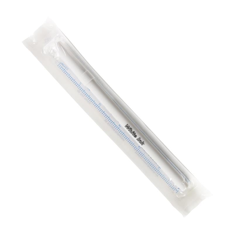 White marker pen 1,0mm with ruler
