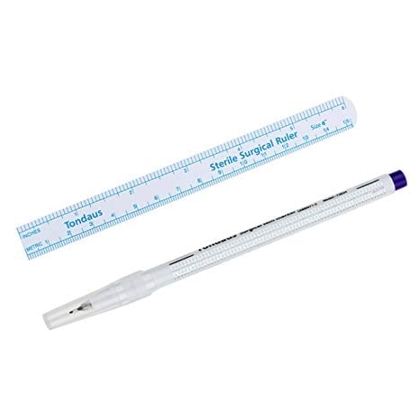Penna chirurgica di precisione 0,5mm con righello