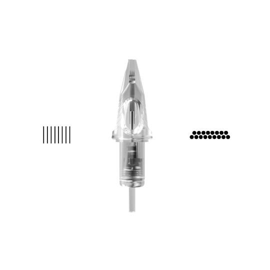 Transparent Craft Cartridge Cheyenne, 20pcs - 17 Magnum