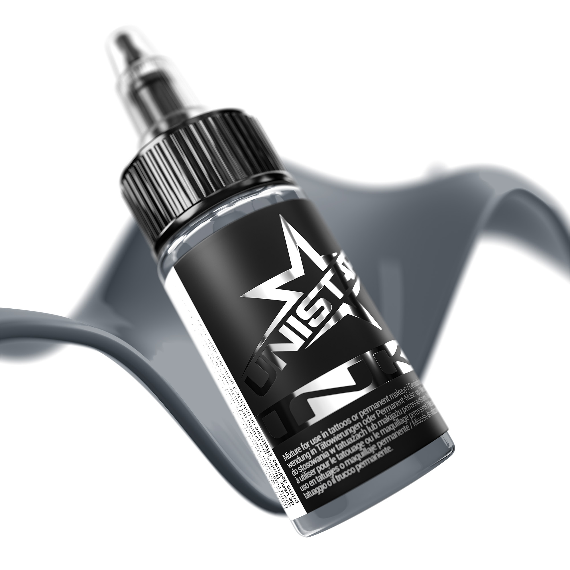 UNISTAR COLORS Ink - BASIC GRAY MEDIUM DARK 30ml