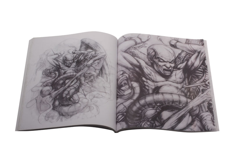 THE DRAWINGS & SKETCHES OF PACO DIZETZ 2 book set in esaurimento