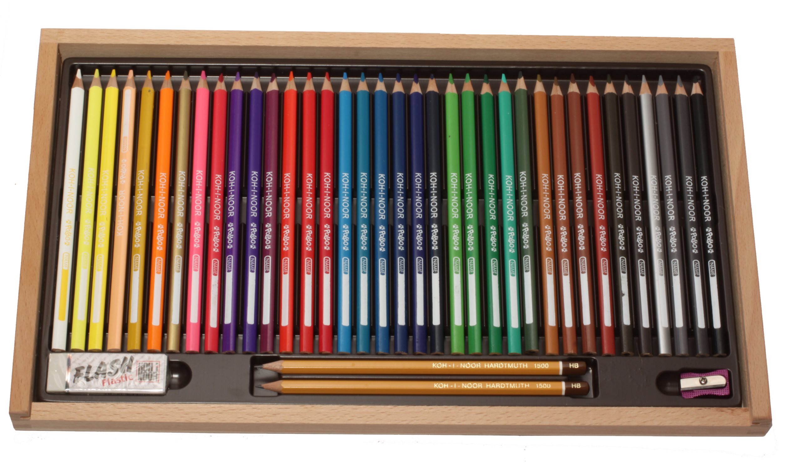MATITE NON ACQUARELLABILI COFANETTO 36 COLORI