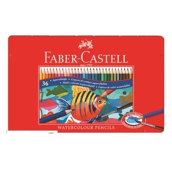 MATITE FABER CASTELL ACQUERELLABILI 36pcs