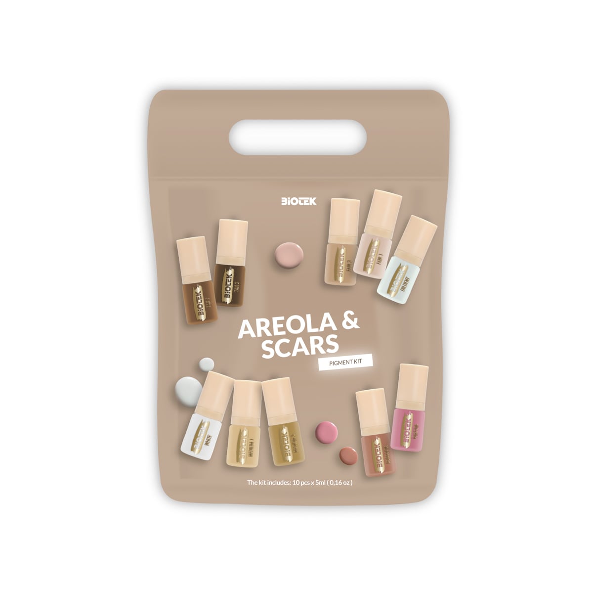 Biotek PMU Ink - Areola & Scars - SET 10x5ml