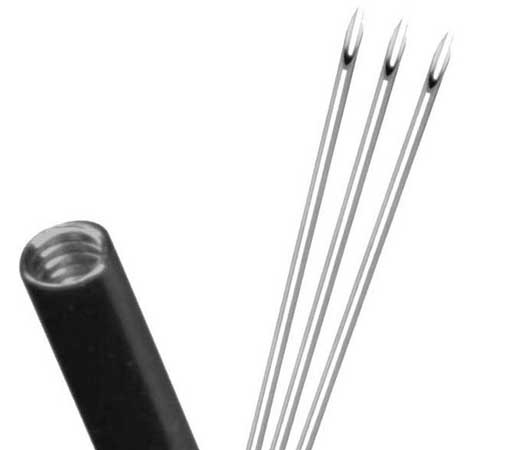 AGO PER PIERCING FILETTATO