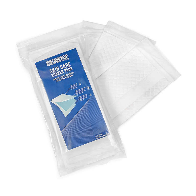UNISTAR Skin Care Soaker Pads - 10pcs