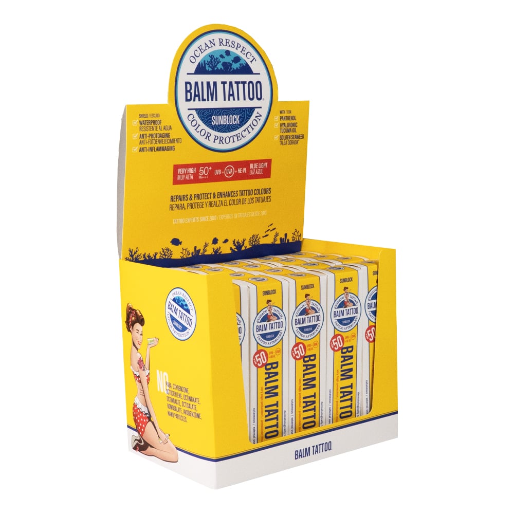 Balm Tattoo Sunblock 50+ 30gr - box 20pz