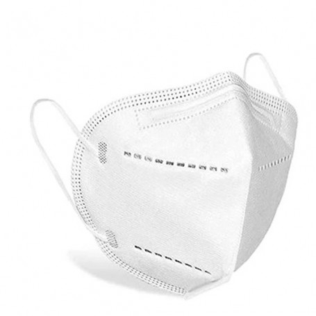 Mascherine FFP2 certificate DPI - 10 pezzi - bianco