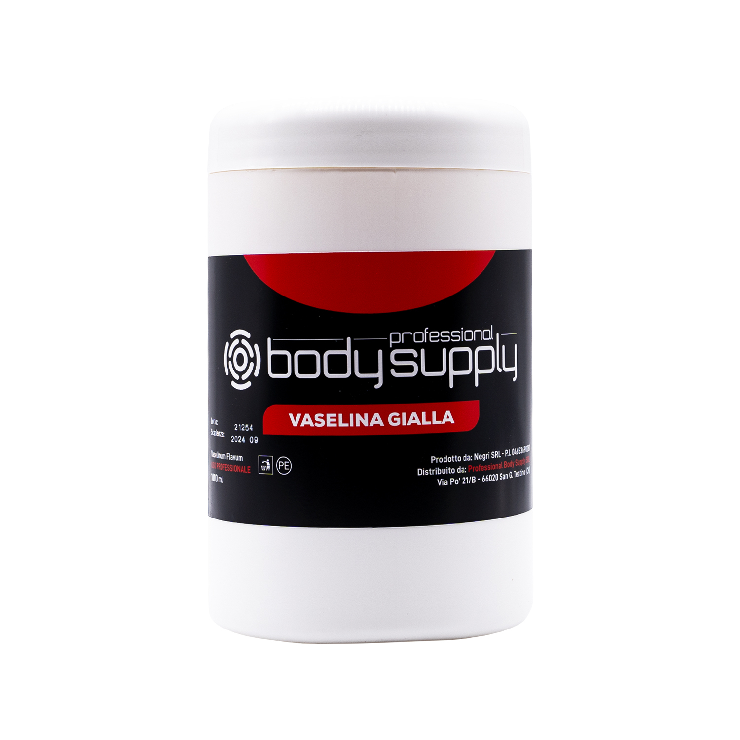 BODYSUPPLY VASELINA GIALLA PURISSIMA 1000ml