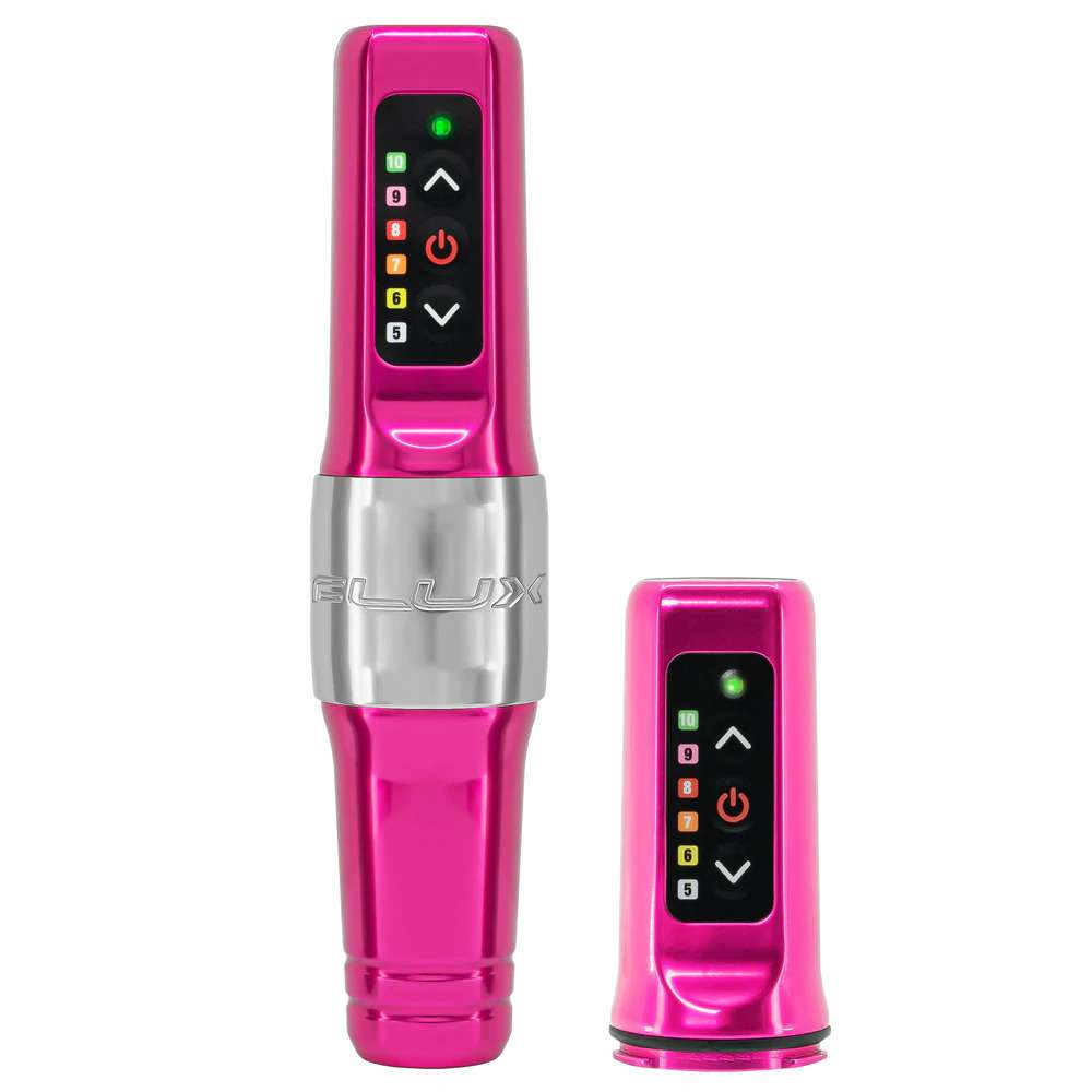 Spektra Flux Mini Wireless Tattoo Machine + PowerBolt aggiuntivo - Bubblegum