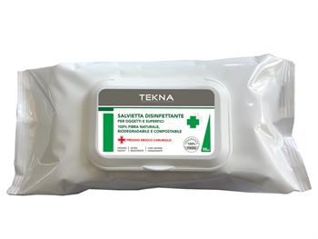 Tekna Fazzolettini disinfettanti per superfici 50pcs
