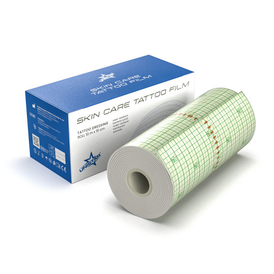 UNISTAR Tattoo Film - Roll - 15cm x 10mt
