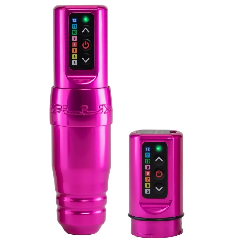Spektra Flux S Wireless Tattoo Machine + PowerBolt aggiuntivo - Bubblegum