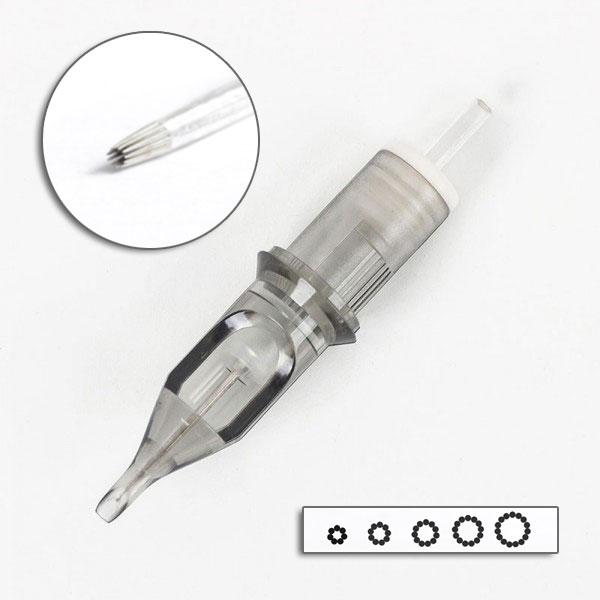 EZ REVOLUTION CARTRIDGE 20pcs - 10 hollow liner 0,35mm Medium Taper