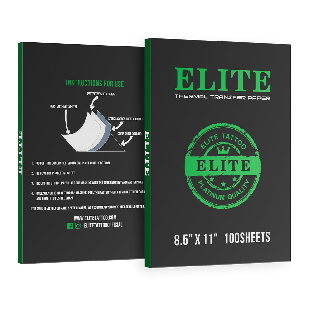 Elite Thermal Transfer Paper 100pcs 216 x 280 mm