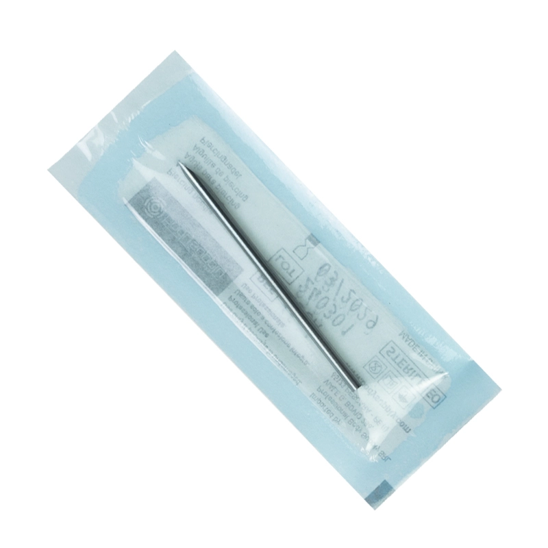 BodySupply Coated Sterile Straight Piercing Needles 100pcs - 14GA (1.6mm outside)