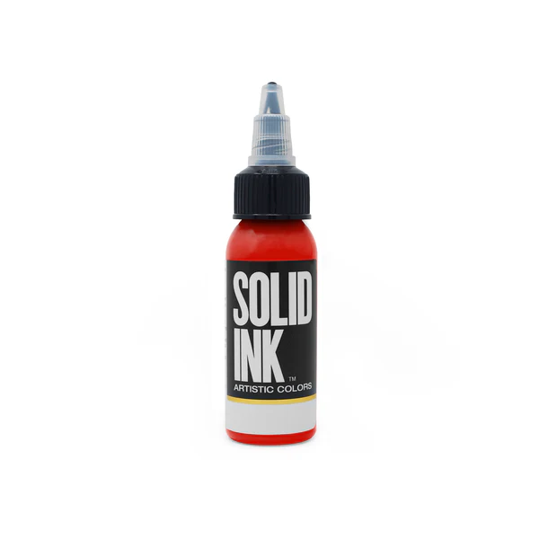 Solid Artistic Color - Super Red (30 ml) - NOT FOR HUMAN SKIN