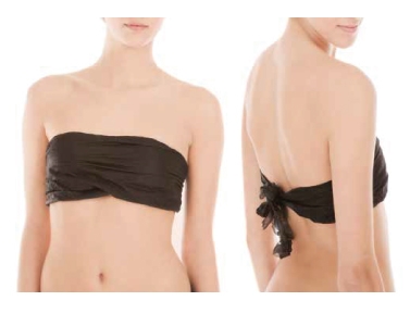 Reggiseno Nero conf. singola - Polybag 100pz