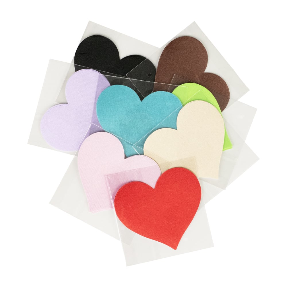 Breast Pasties Disposable 6.7x7.7cm - 18pz