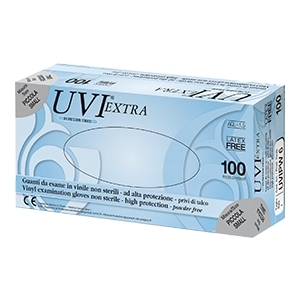 GUANTO VINILE UVI POWDER FREE 100pz
