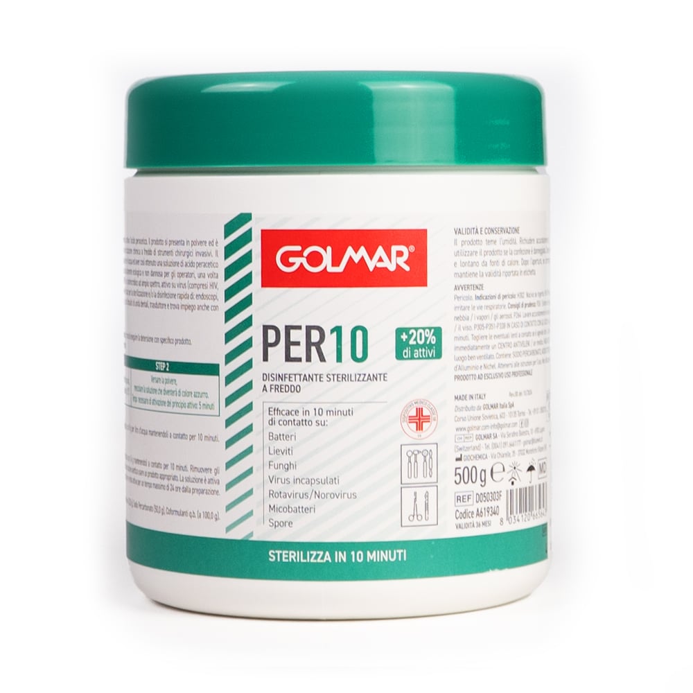 GOLMAR PER10 ACIDO PERACETICO 500gr