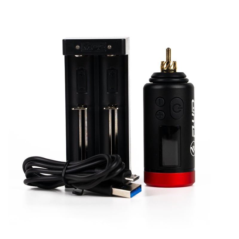 FLUID EXTERNAL UNIVERSAL BATTERY - Set con caricabatterie