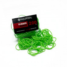 BodySupply Elastici colorati 200pcs - Verde