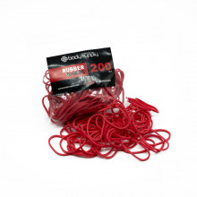BodySupply Elastici colorati 200pcs - Rosso