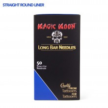 MAGIC MOON NEEDLES 05RL STRAIGHT ROUND LINER 50pcs