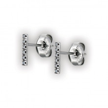 SS 316 LONG BAR STUDS W/ MICROPAVE SETTING WH