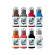 World Famous Limitless 8x30ml - Primary Colours Set 2
