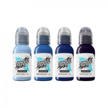World Famous Limitless 4x30ml - Shades of Blue Collection Set