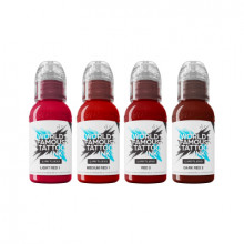 World Famous Limitless 4x30ml - Shades of Red Collection Set