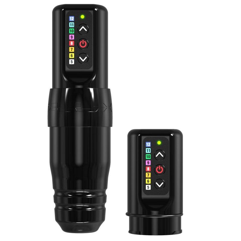 Spektra Flux S Wireless Tattoo Machine + PowerBolt aggiuntivo - Stealth