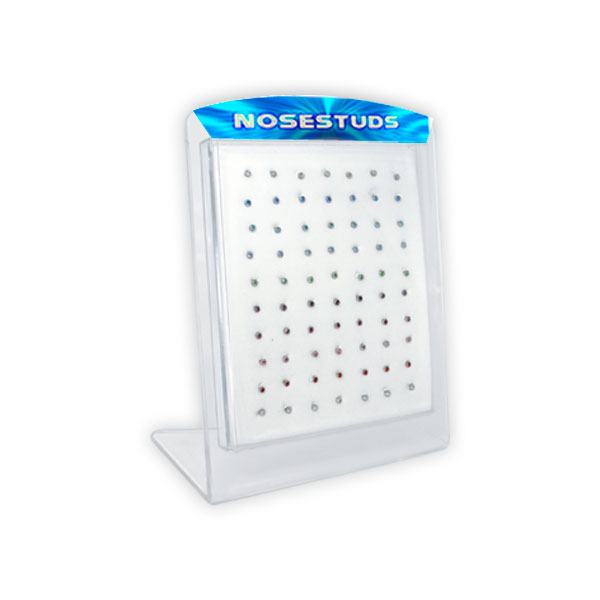 DISPLAY FOR NOSE STUD 70pcs