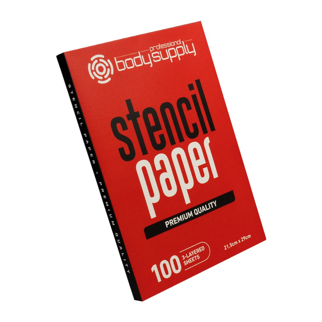 BodySupply Premium Stencil Paper 21.5x29cm - 100pz