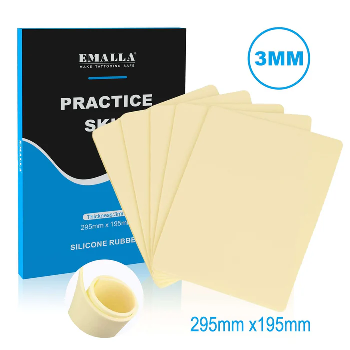 Emalla Tattoo Practice Skin 295x195mm 5pcs