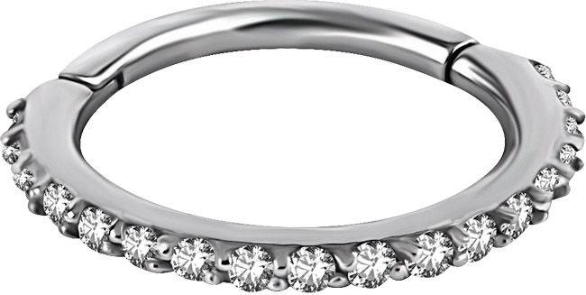 SS 316 ETERNITY HINGED RING mod. 03